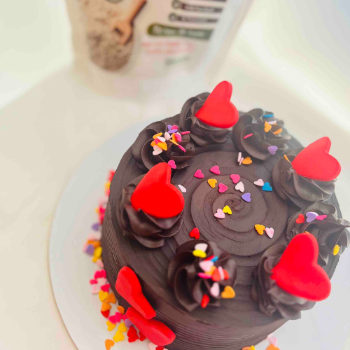 Millet Truffle Cake Made with All Purpose Millet Mix