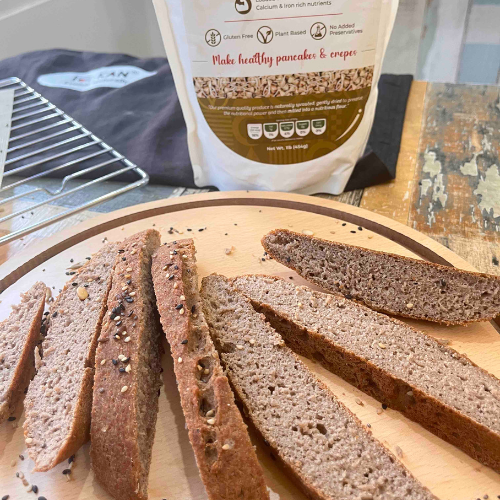 Buckwheat Flour Baguette – Baking the Loaf with Sprouted Buckwheat Flour