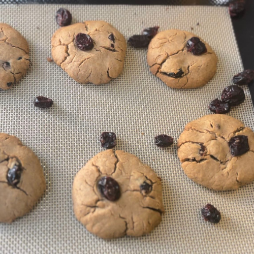 Cranberry Sorghum Cookies – Tart, Sweet, and Wholesome