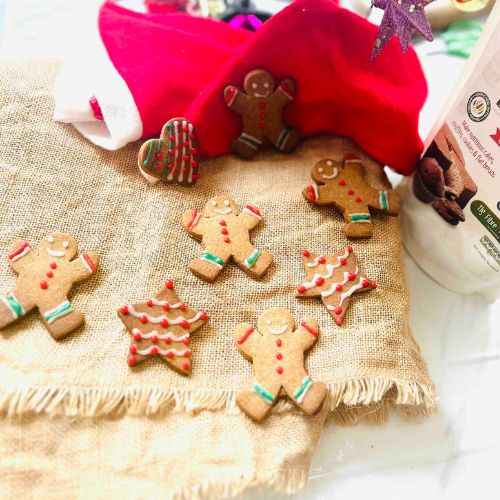 Millets Christmas Ginger Cookies Made with Millets Baking Mix