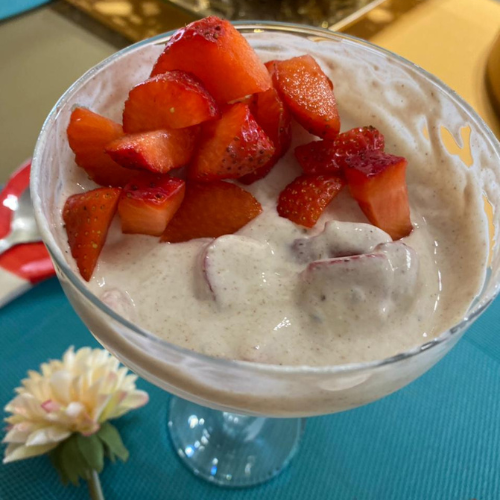 Fiber-Rich Smoothie Bowl Made with Green Banana Flour