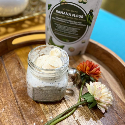Fibre-Rich Muesli Bowl Made with Green Banana Flour