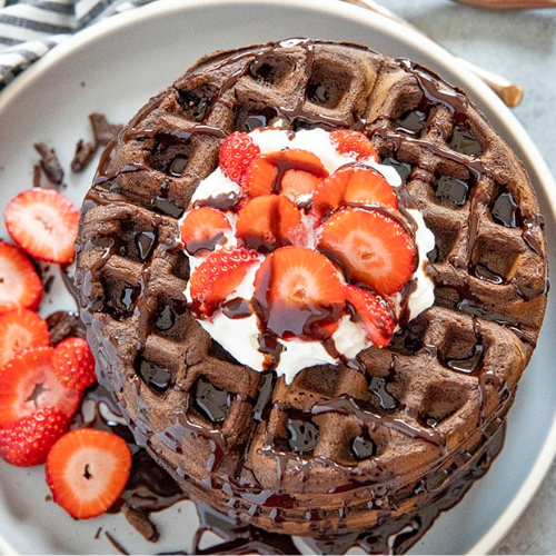 Chocolate Waffles – Gluten-Free & Guilt-Free Sweet Breakfast