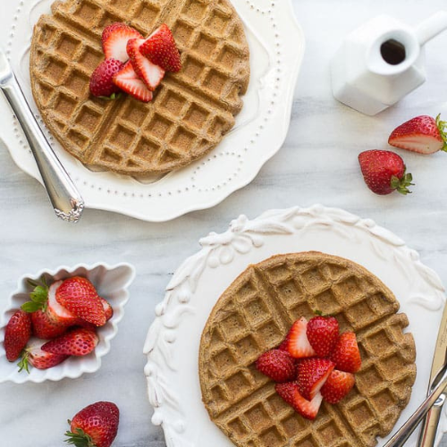 Banana Oats Waffles – Gluten-Free, Dairy-Free Breakfast Delight