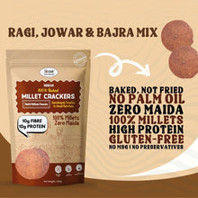 NIHKAN Multigrain Masala Baked Millet Crackers | Gluten Free & Vegan - 100g