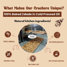 NIHKAN Multigrain Masala Baked Millet Crackers | Gluten Free & Vegan - 100g
