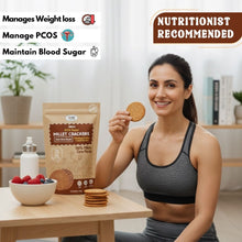 NIHKAN Multigrain Masala Baked Millet Crackers | Gluten Free & Vegan - 100g