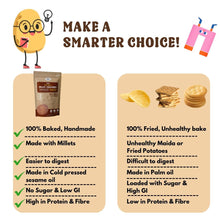 NIHKAN Multigrain Masala Baked Millet Crackers | Gluten Free & Vegan - 100g