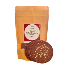 NIHKAN Ragi Baked Millet Crackers | Gluten Free & Vegan - 100g
