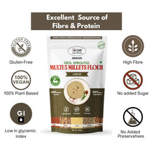 NIHKAN Multigrain Sprouted Super Millets Mix Flour - Gluten free flour - 400g