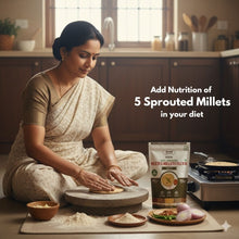 NIHKAN Multigrain Sprouted Super Millets Mix Flour - Gluten free flour - 400g