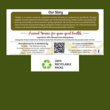 NIHKAN Sprouted Green Moong Bean Flour - High Protein Flour - 200g