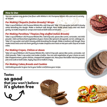 NIHKAN All Purpose Millets Mix - Gluten Free Millet Chapati/Millet Chilla Flour - 454g