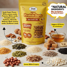 NIHKAN Superseeds & Nuts Protein Mini Bars - No Sugar added : 15 g x 7 bites