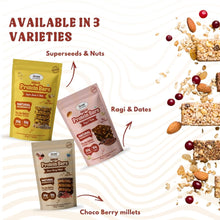 NIHKAN Superseeds & Nuts Protein Mini Bars - No Sugar added : 15 g x 7 bites