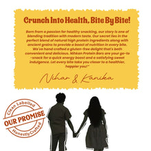 NIHKAN Superseeds & Nuts Protein Mini Bars - No Sugar added : 15 g x 7 bites