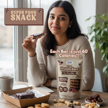 NIHKAN Choco Berry Millets Protein Mini Bars - No Sugar added : 15 g x 7 bites
