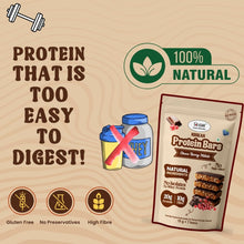 NIHKAN Choco Berry Millets Protein Mini Bars - No Sugar added : 15 g x 7 bites