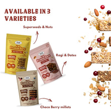 NIHKAN Ragi & Dates Protein Mini Bars - No Sugar Added - 15 g x 7 bites