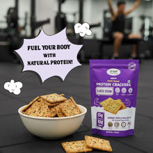 NIHKAN Baked Classic Sesame Protein Crackers | Gluten Free & Vegan - 100g