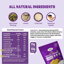 NIHKAN Baked Classic Sesame Protein Crackers | Gluten Free & Vegan - 100g