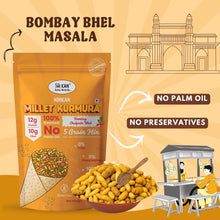 NIHKAN Millet Mix Kurmura Murmura - Bombay Bhel Chatpata | Gluten free high protein Snack - 70g