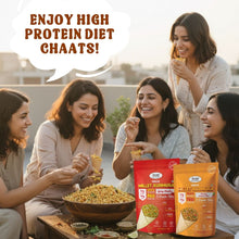 NIHKAN Millet Mix Kurmura Murmura - Bombay Bhel Chatpata | Gluten free high protein Snack - 70g