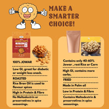 NIHKAN Jowar Puffs - Peri Peri - | Gluten free healthy Snack - 70g