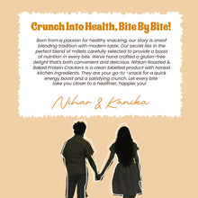 NIHKAN Baked Chorafali Protein Crackers | Gluten Free & Vegan - 100g