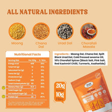 NIHKAN Baked Chorafali Protein Crackers | Gluten Free & Vegan - 100g