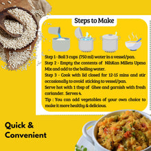 NIHKAN Instant Millet Upma Mix (Made with Jowar Rava) - 200g