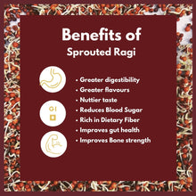NIHKAN Gluten free Sprouted Ragi Flour (Finger millet)- 454g
