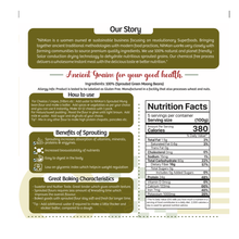 NIHKAN Sprouted Protein Combo - Super Legumes Mix & Moong Bean Flour - Instant Chilla/Dosa Mix - 200g each (Pack of 2)