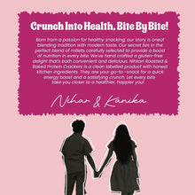 NIHKAN Baked Beetroot Blast Protein Crackers | Gluten Free & Vegan - 100g