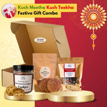NIHKAN Healthy Gift Box - Cookies, Crackers & Energy Bites (3 Items) - Festive Gift Combo