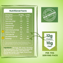 NIHKAN Millet Mix Kurmura Murmura - Pudhina Chaat | Gluten free high protein Snack - 70g