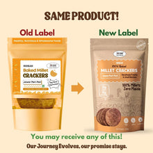 NIHKAN Jowar Peri Peri Baked Millet Crackers | Gluten free & Vegan - 100g