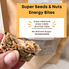 NIHKAN Millets Energy Bites - Superseeds & Nuts - No Sugar added : 7 Bars