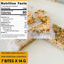 NIHKAN Millets Energy Bites - Superseeds & Nuts - No Sugar added : 7 Bars