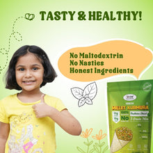 NIHKAN Millet Mix Kurmura Murmura - Pudhina Chaat | Gluten free high protein Snack - 70g