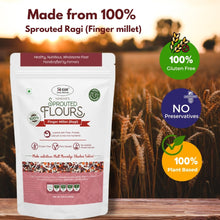 NIHKAN Gluten free Sprouted Ragi Flour (Finger millet)- 454g