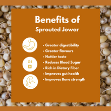 NIHKAN Sprouted Jowar Flour (Sorghum Flour) - Gluten free flour - 400g