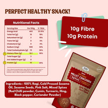 NIHKAN Ragi Baked Millet Crackers | Gluten Free & Vegan - 100g