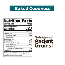 NIHKAN Bajra Bhakris - Bajra Methi Flavour Snack | Low Gluten Snack - 200g