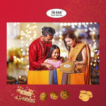 NIHKAN Healthy Gift Box - Cookies, Crackers & Energy Bites (3 Items) - Festive Gift Combo