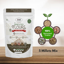 NIHKAN Multigrain Sprouted Super Millets Mix Flour - Gluten free flour - 400g