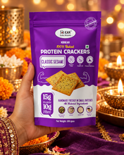 Nihkan Festive Healthy Snacking Hamper – 6 Protein Bars & Crackers