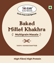 NIHKAN Millet Khakhras - Multigrain Masala | Low Gluten - 250 gms