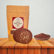 NIHKAN Ragi Baked Millet Crackers | Gluten Free & Vegan - 100g