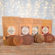 NIHKAN Baked Millet Crackers - All Flavours Combo - Gluten Free & Vegan Snacks (Pack of 4)